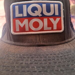 LIQUI MOLY racing Black Logo Patch Trucker Cap